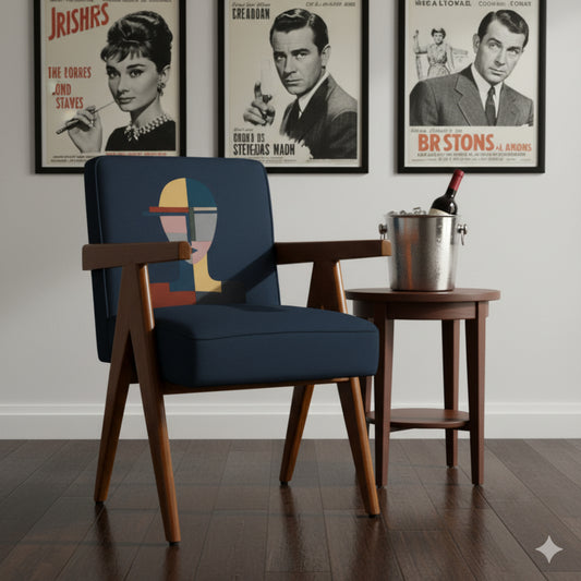 Reflection in Flo Armchair