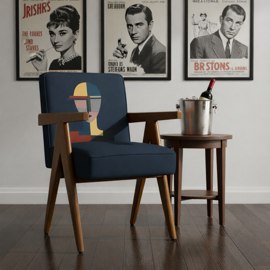 Reflection in Flo Armchair