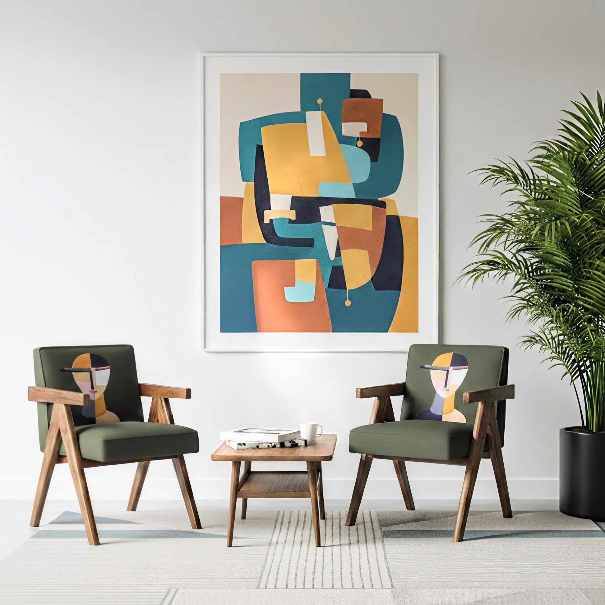 Reflection in Flo Armchair