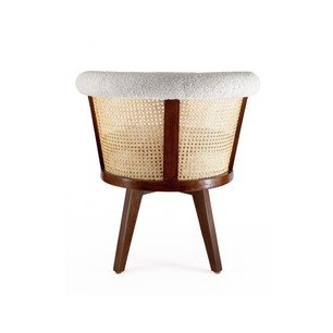 Zen Rattan Swivel Chair