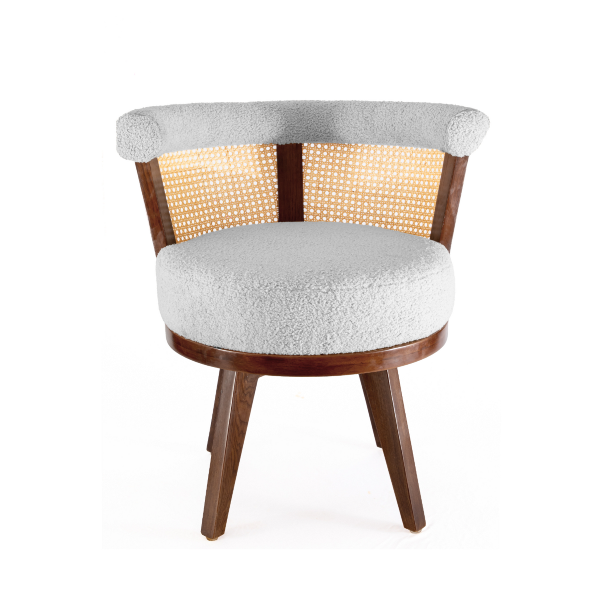 Zen Rattan Swivel Chair