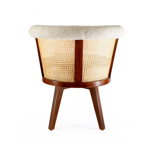 Zen Rattan Swivel Chair