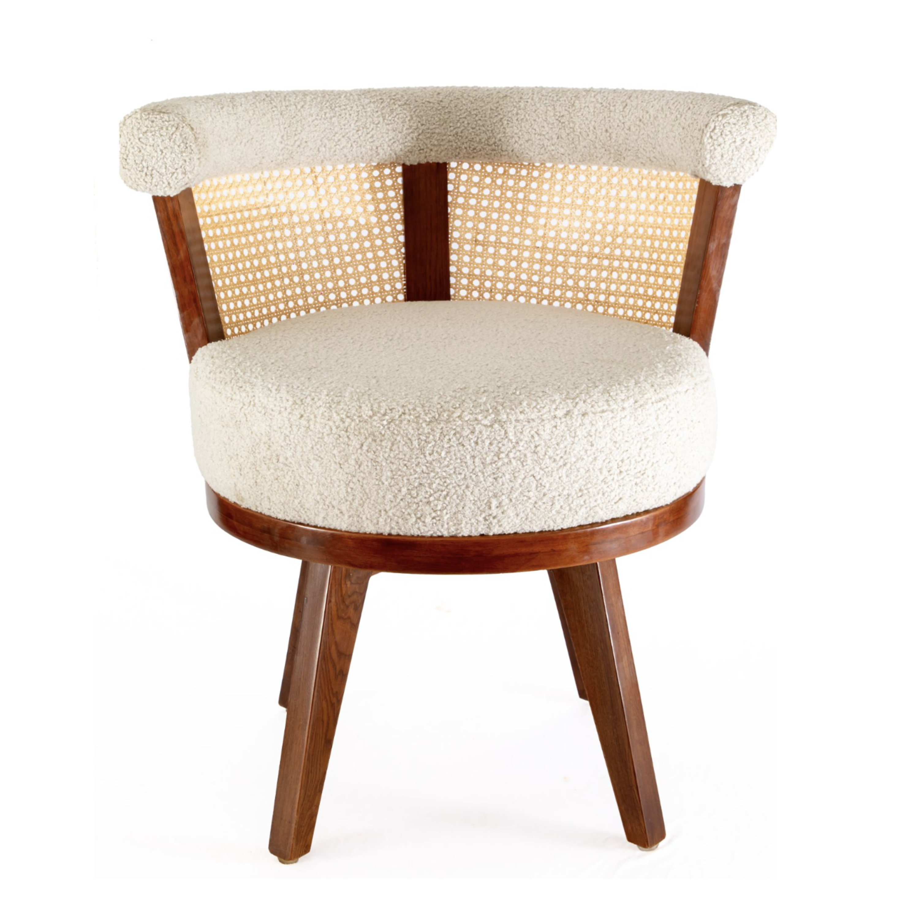 Zen Rattan Swivel Chair