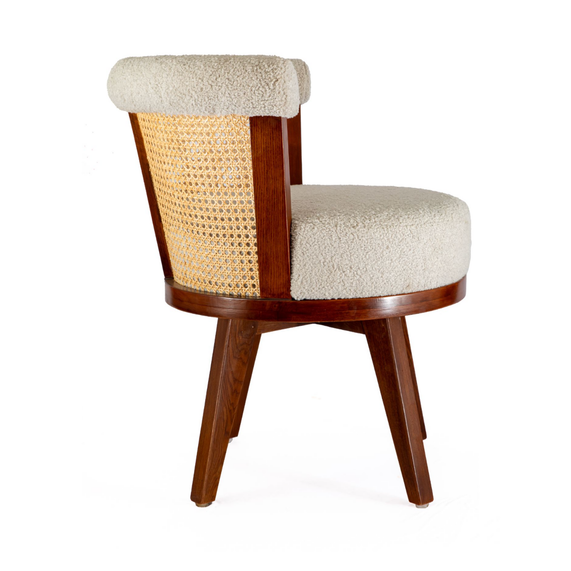 Zen Rattan Swivel Chair