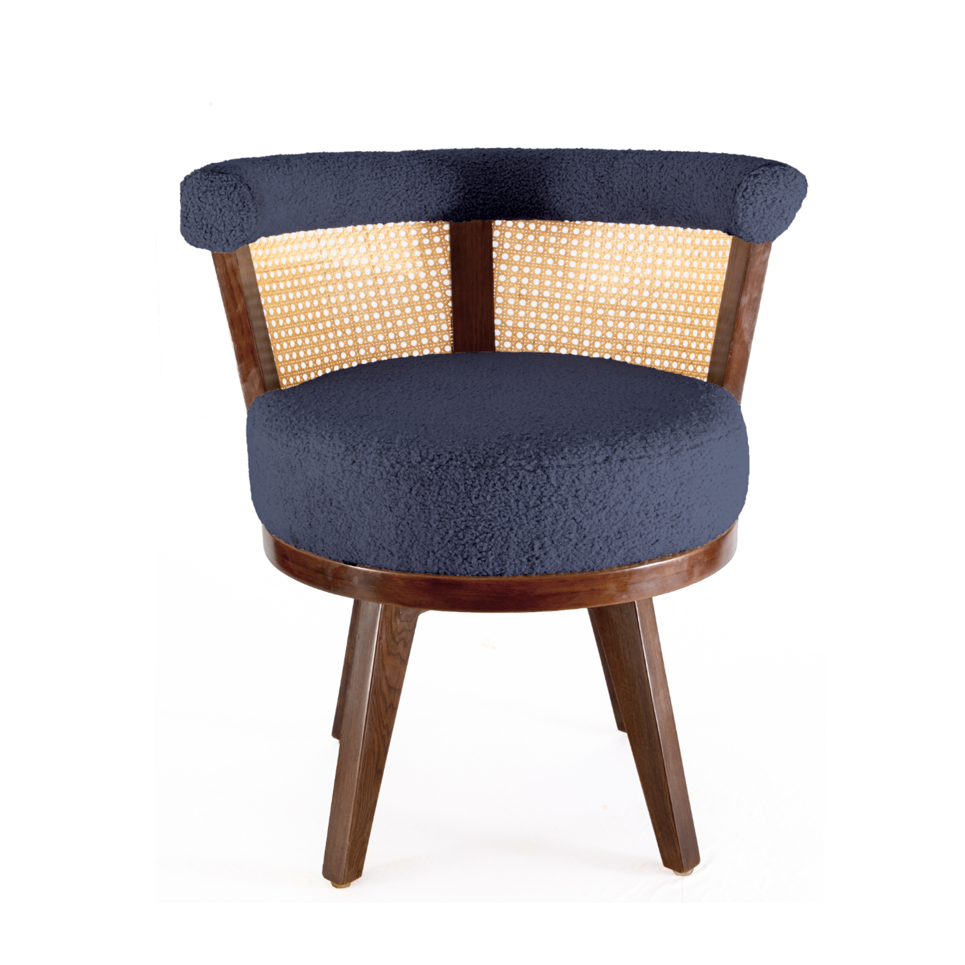 Zen Rattan Swivel Chair