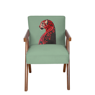 Cheetah in Flo Armchair