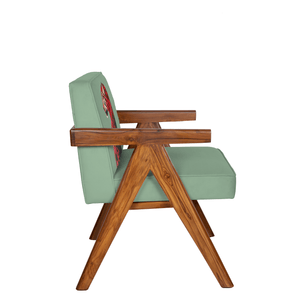 Cheetah in Flo Armchair