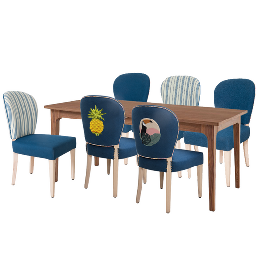 The Forest Rhapsody Dining chairs (Set of 6)