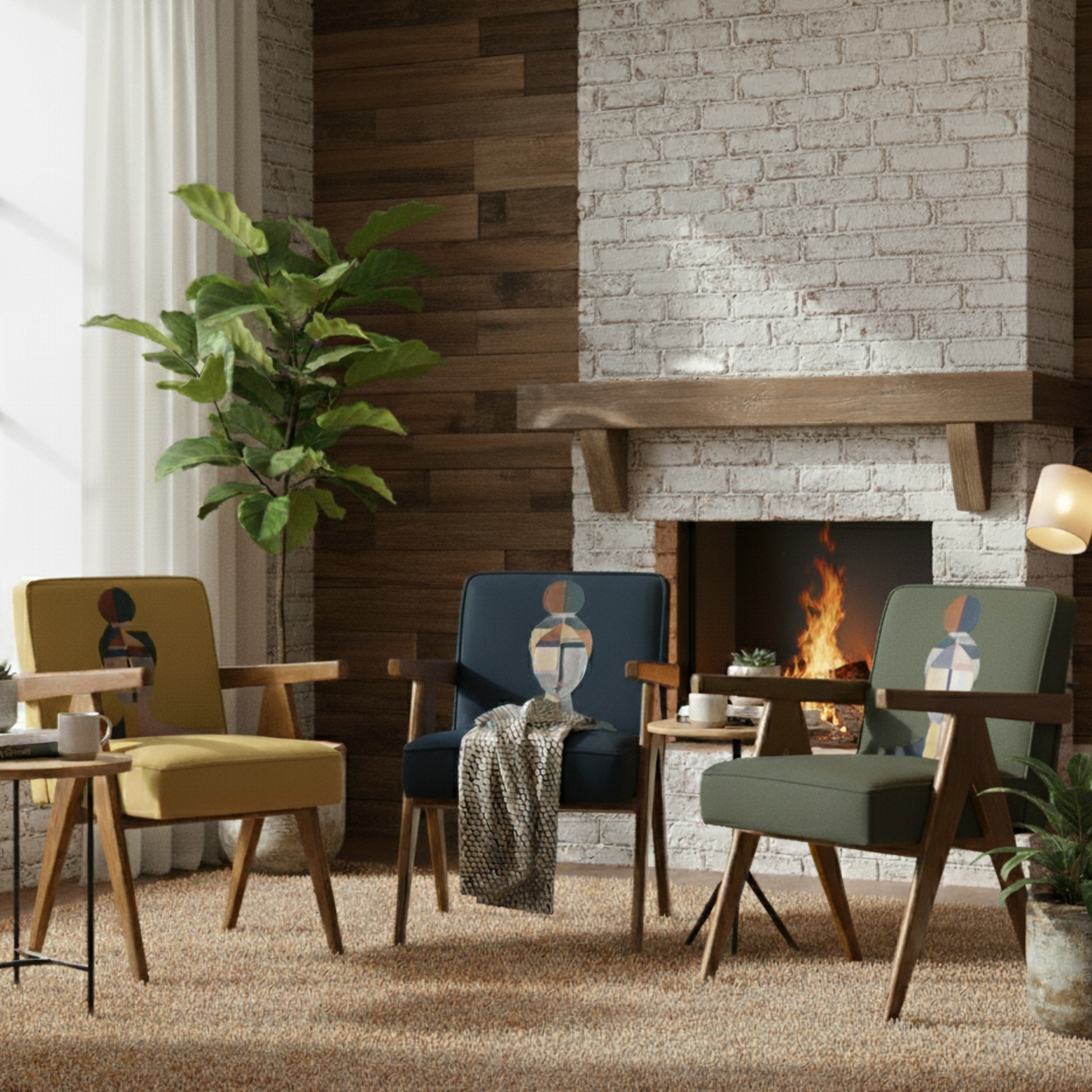 Reflectomy in Flo Armchair