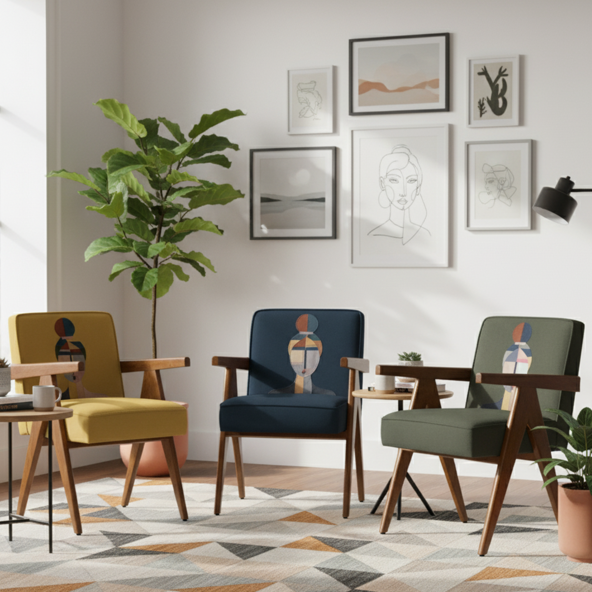 Reflectomy in Flo Armchair