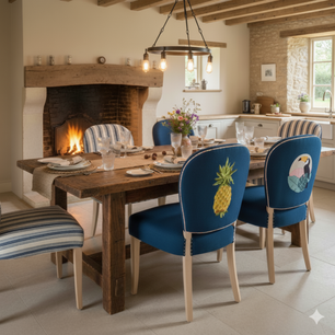 The Forest Rhapsody Dining chairs (Set of 6)