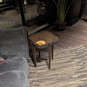 The Ethereal Lotus Accent Table