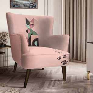 Purrfectly Chic Armchair