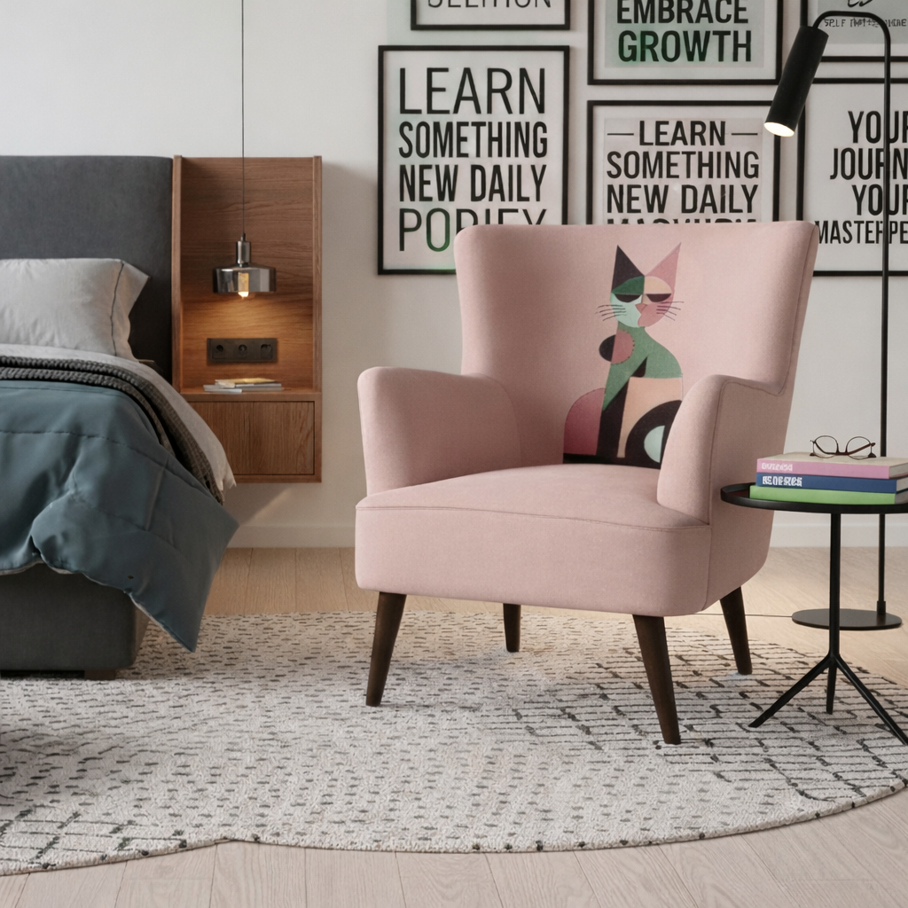 Purrfectly Chic Armchair