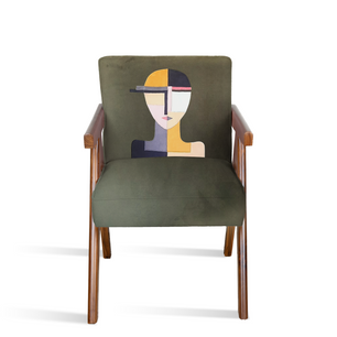 Reflection in Flo Armchair