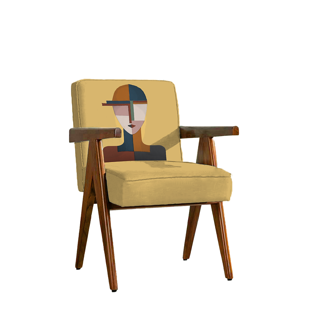 Reflection in Flo Armchair