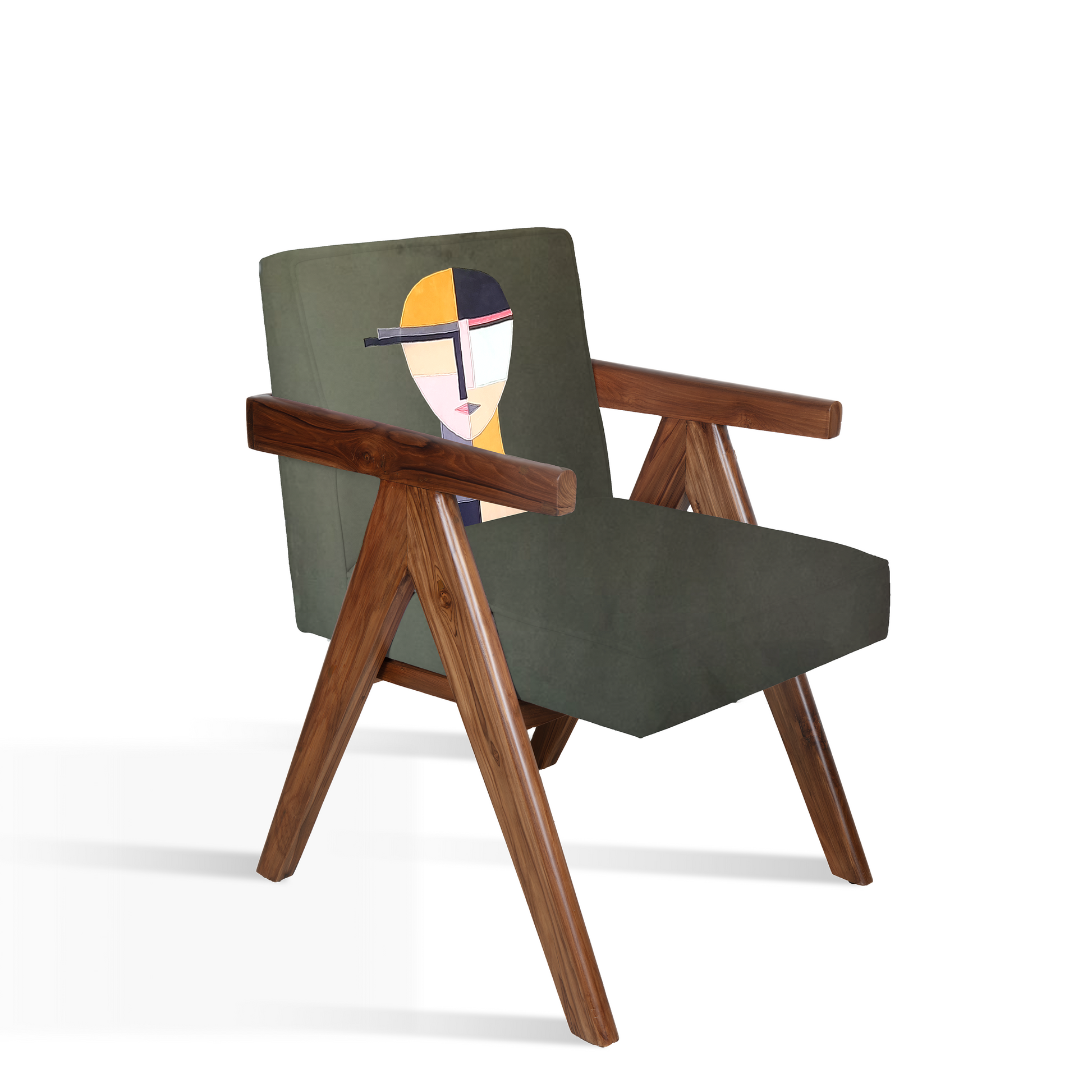 Reflection in Flo Armchair