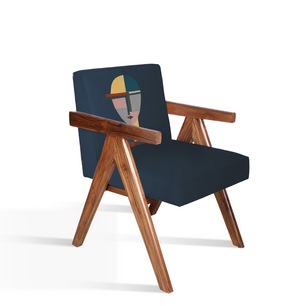 Reflection in Flo Armchair