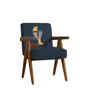 Reflection in Flo Armchair