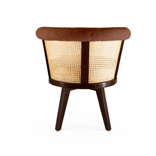 Zen Rattan Swivel Chair