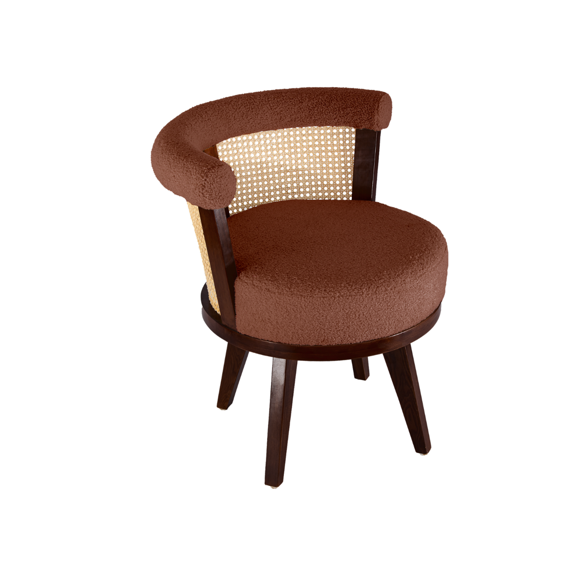 Zen Rattan Swivel Chair