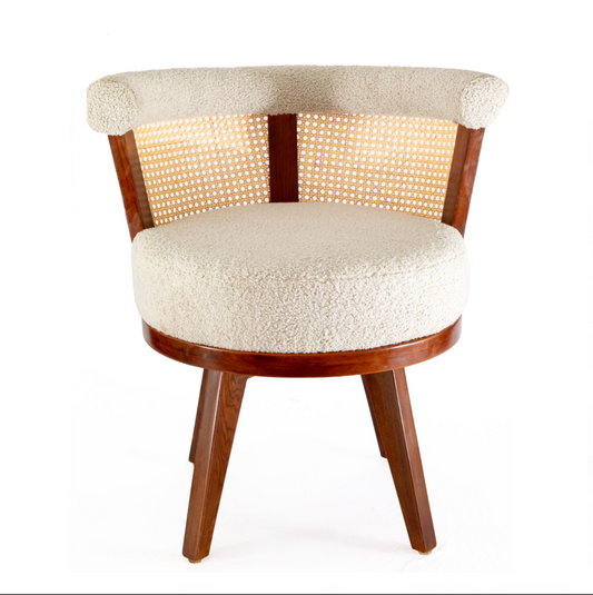 Zen Rattan Swivel Chair