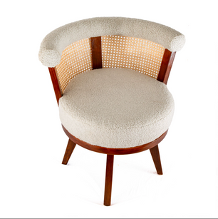Zen Rattan Swivel Chair