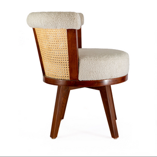 Zen Rattan Swivel Chair