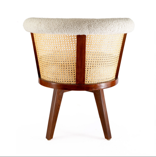 Zen Rattan Swivel Chair