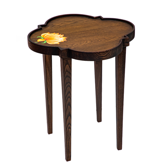 The Ethereal Lotus Accent Table