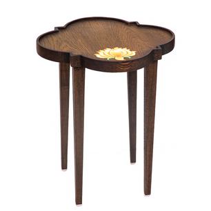 The Ethereal Lotus Accent Table