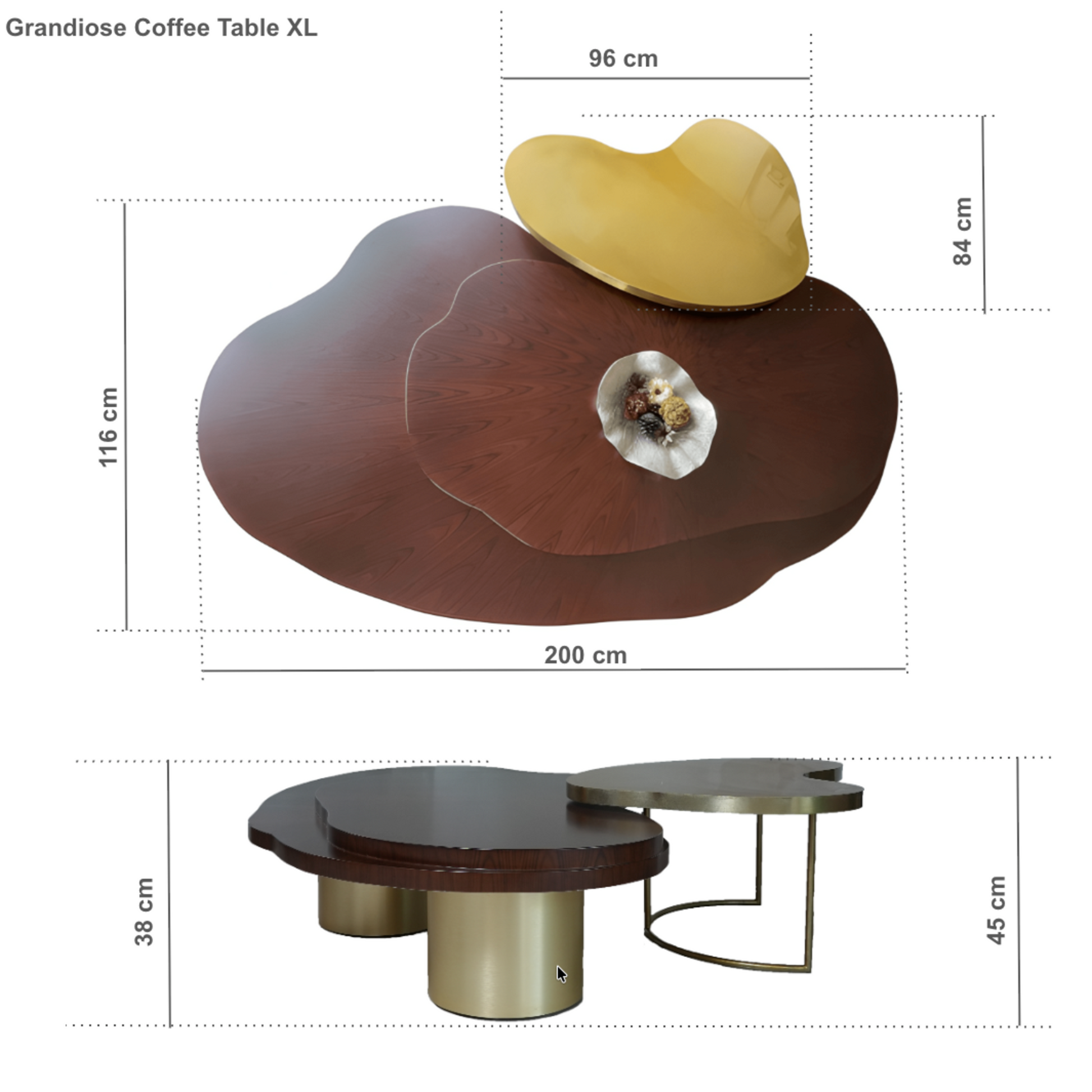 Grandiose Centre Table Large