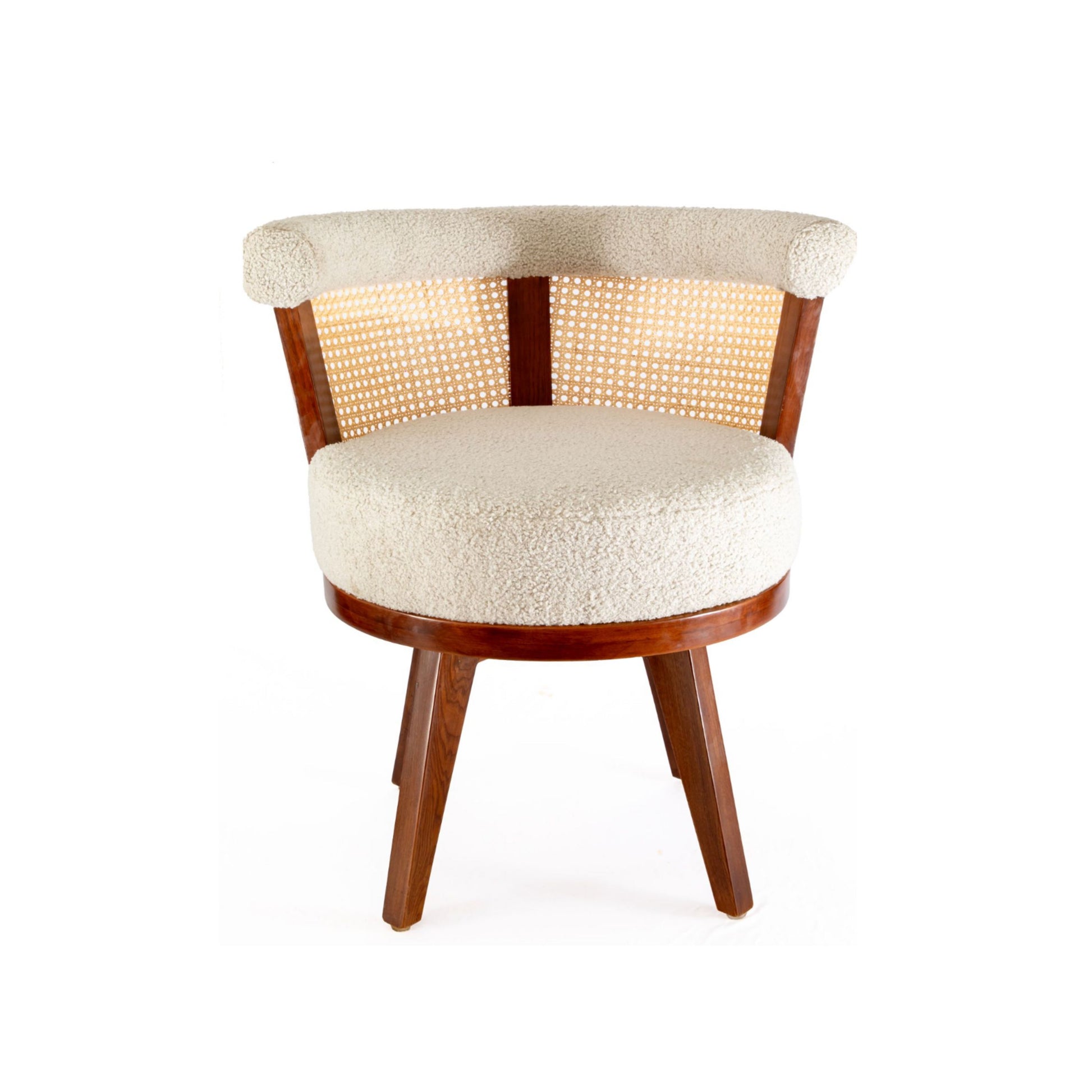 Zen Rattan Swivel Chair
