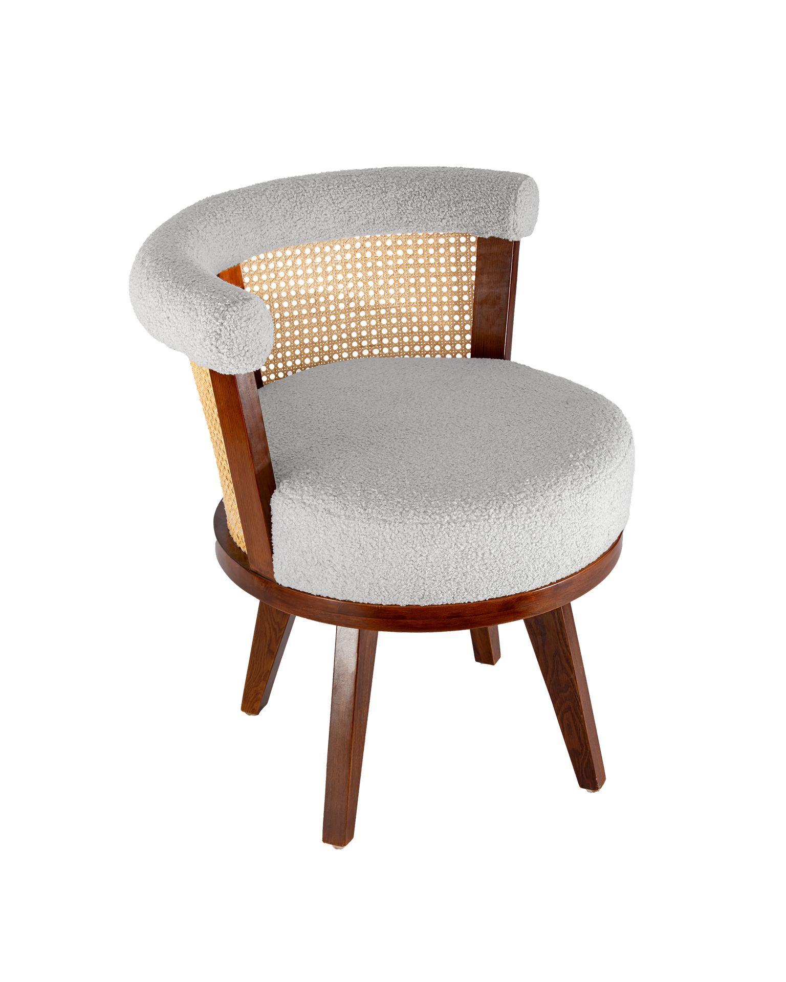 Zen Rattan Swivel Chair