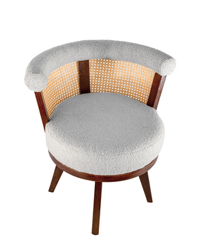 Zen Rattan Swivel Chair
