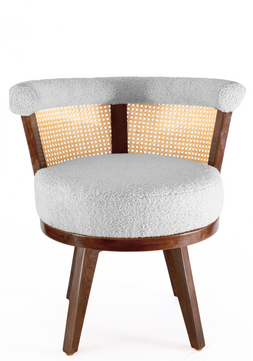 Zen Rattan Swivel Chair