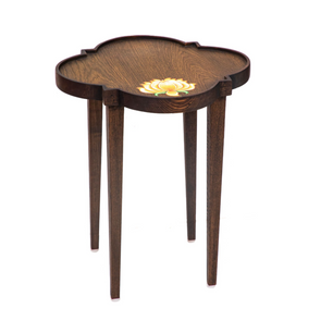 The Ethereal Lotus Accent Table