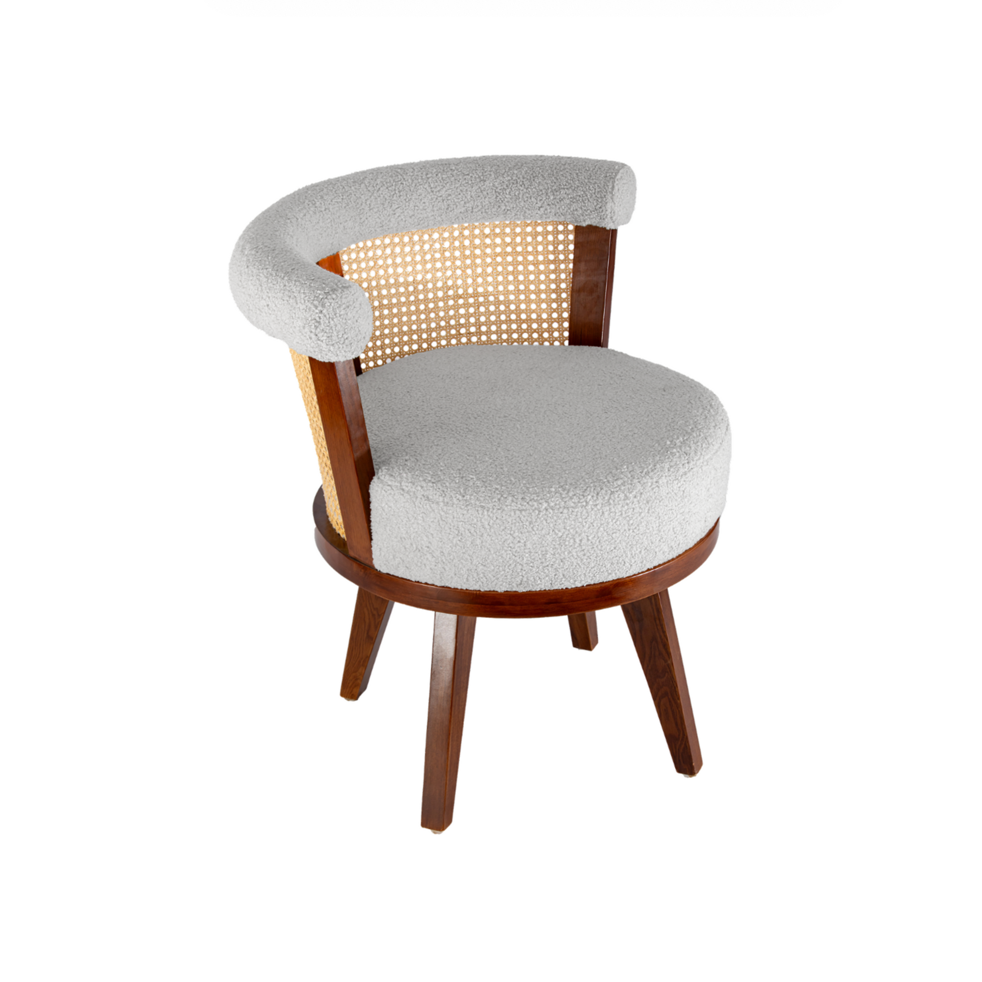Zen Rattan Swivel Chair