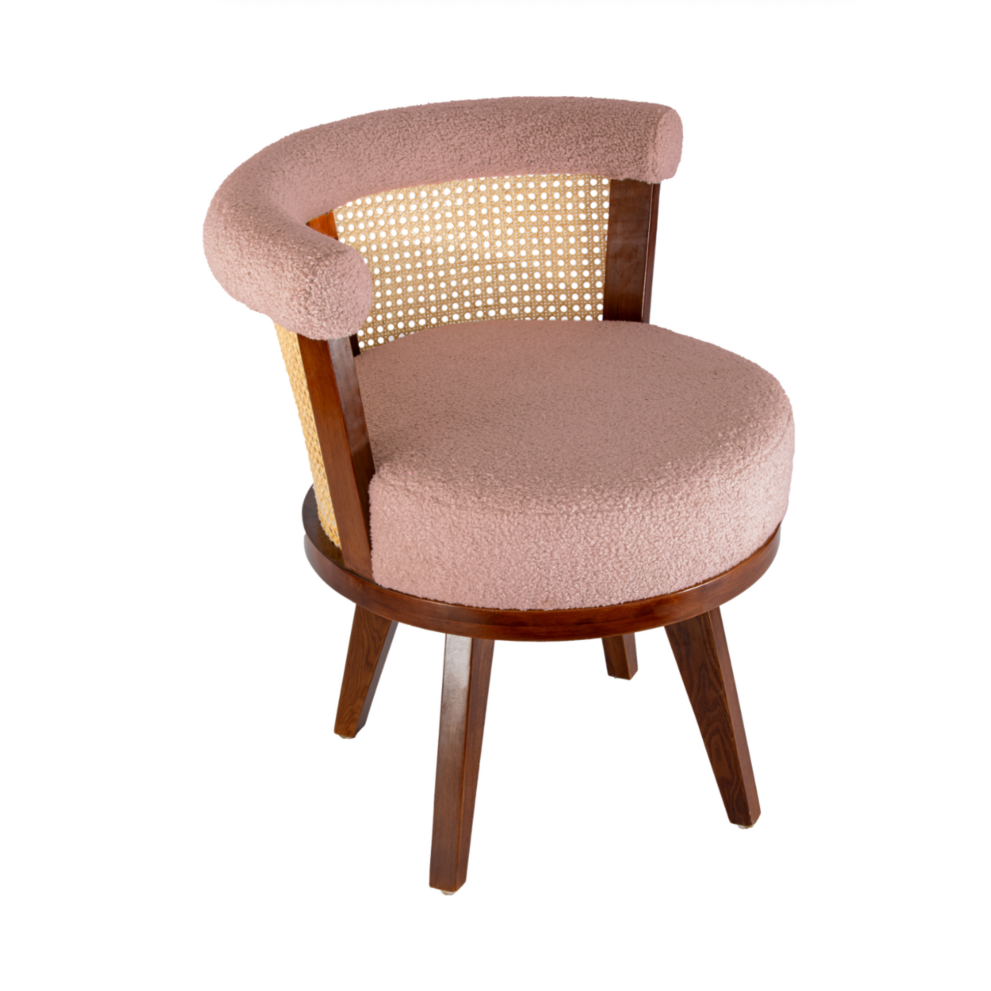 Zen Rattan Swivel Chair