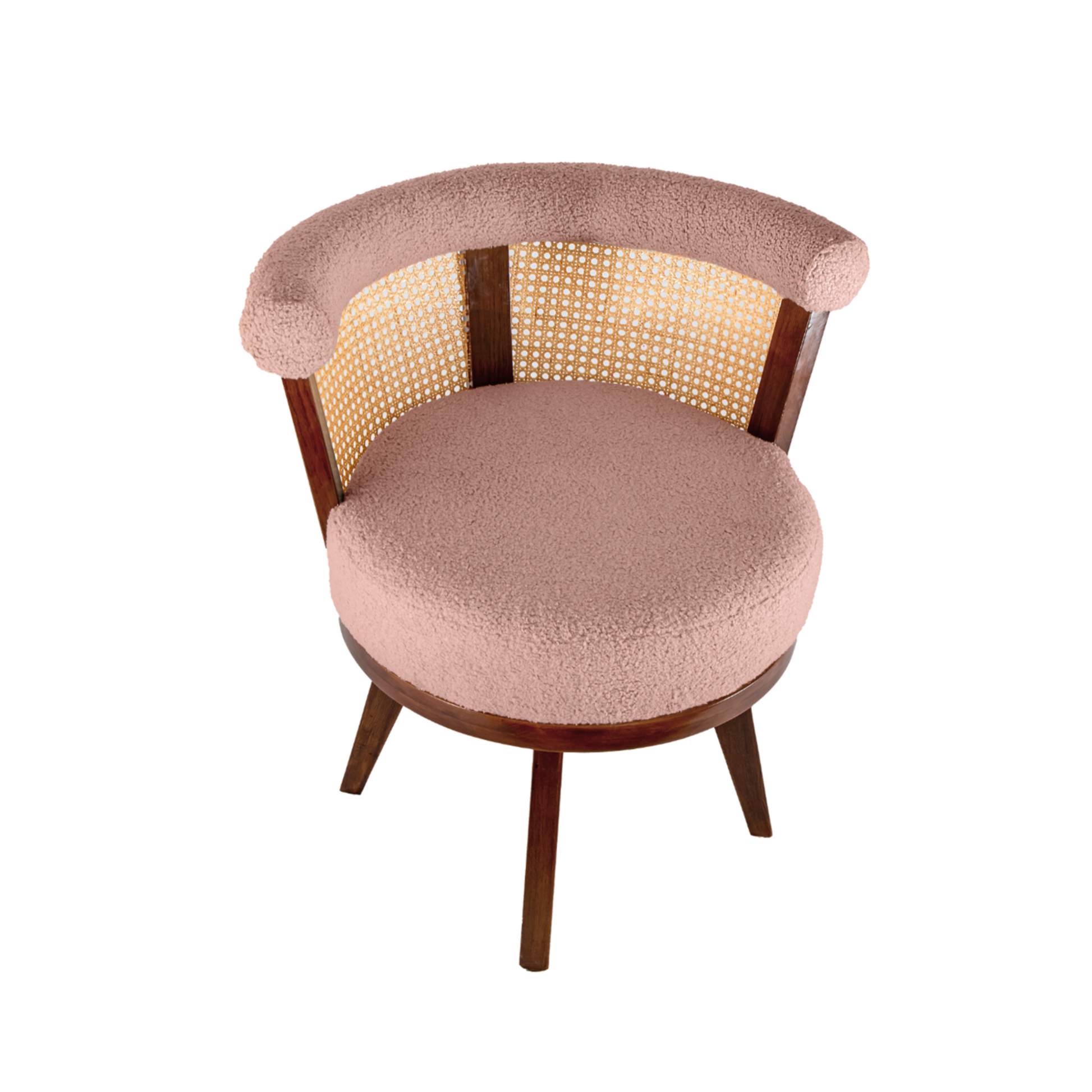 Zen Rattan Swivel Chair