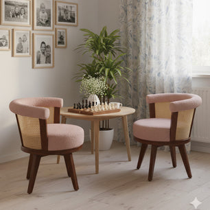 Zen Rattan Swivel Chair
