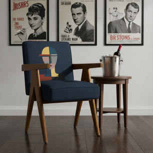 Reflection in Flo Armchair