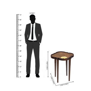 The Ethereal Lotus Accent Table