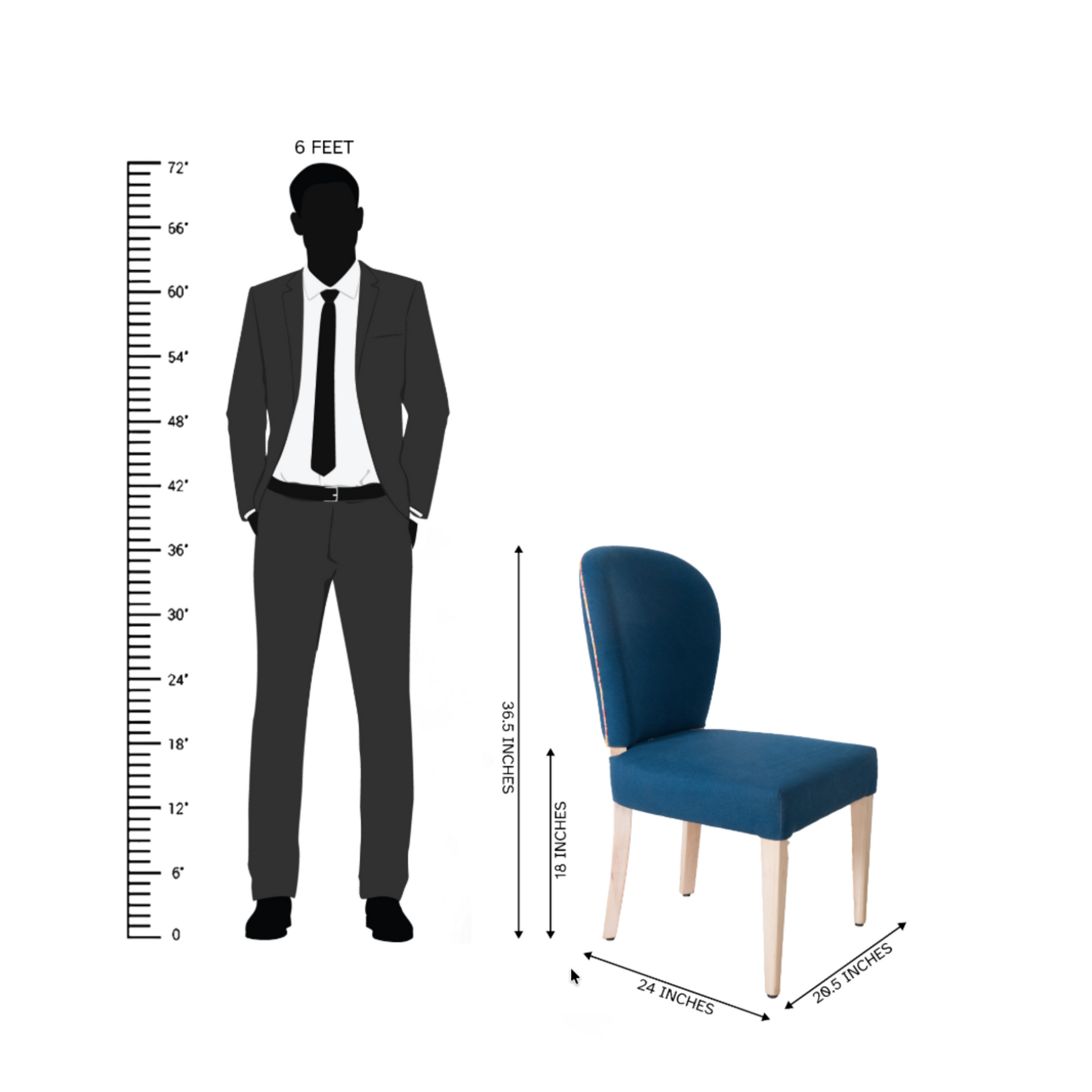 The Forest Rhapsody Dining chairs (Set of 6)