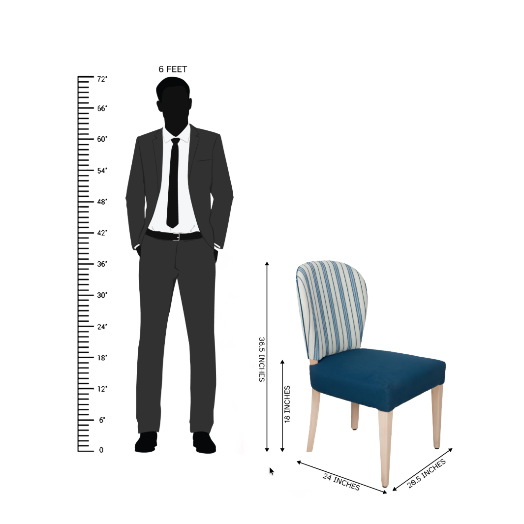 Stripy Forest Dining chair