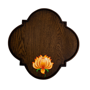 The Ethereal Lotus Accent Table